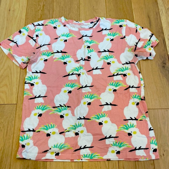 blind rooster Other - Blind Rooster pink parrot cockatoo tee shirt